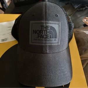 The North Face Black Mesh Trucker Hat